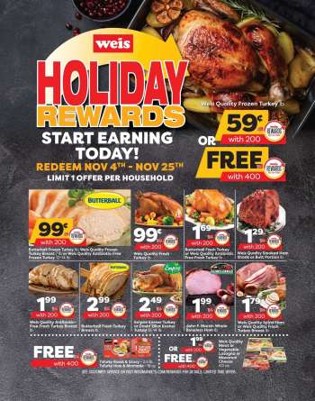 Weis Flyer - 10/07/2021 - 11/25/2021.