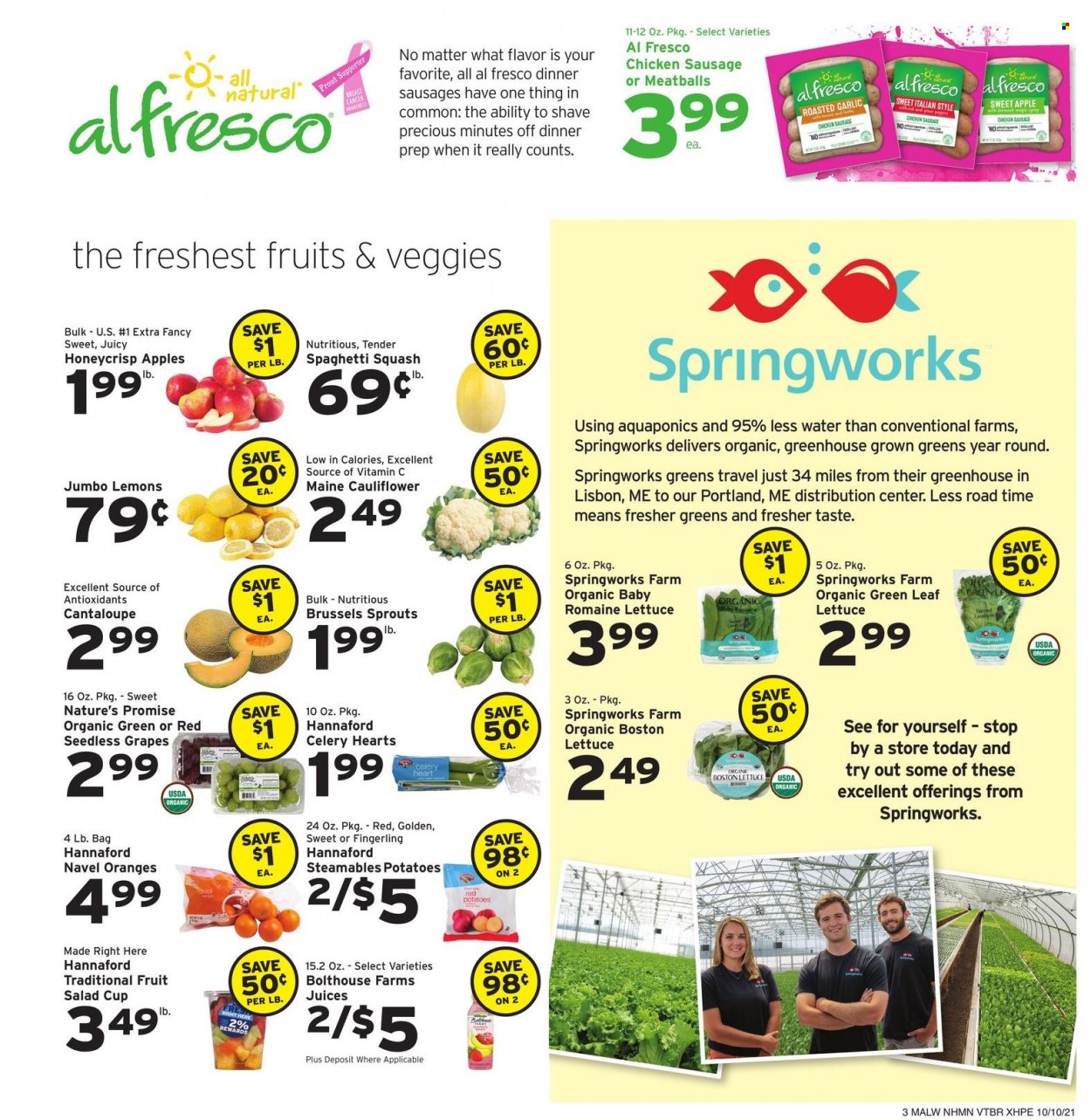 Hannaford ad - 10/10/2021 - 10/16/2021. Page 3