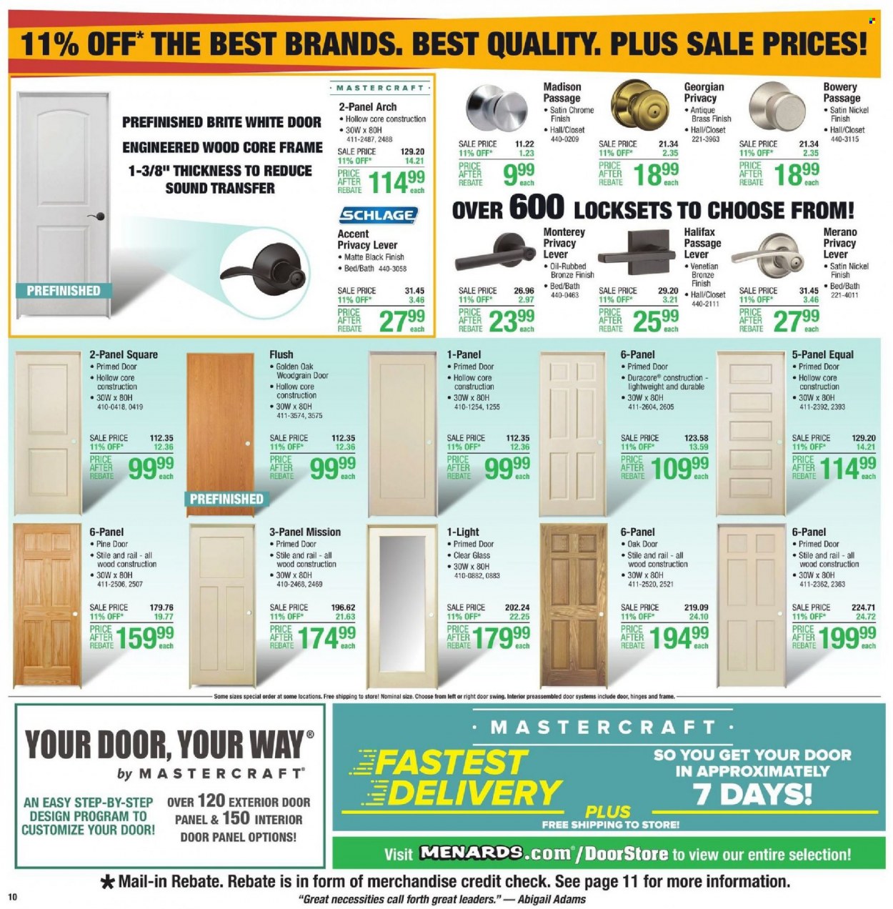 Menards ad - 10/07/2021 - 10/16/2021. Page 14