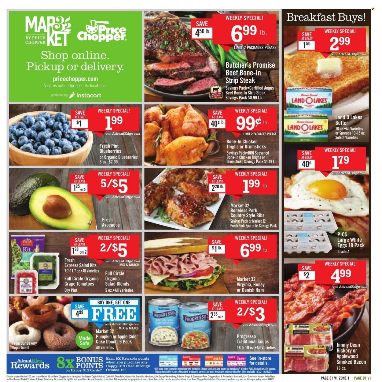 Price Chopper ad - 10/10/2021 - 10/16/2021. Page 1
