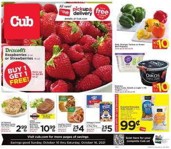 Cub Foods Flyer - 10/10/2021 - 10/16/2021.