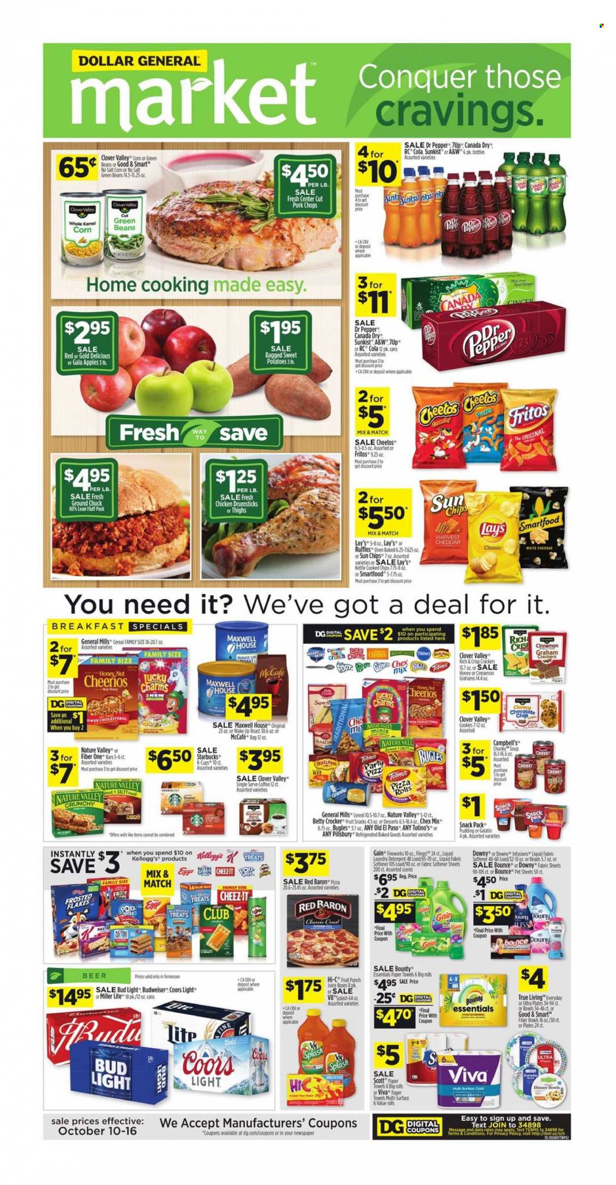 Dollar General ad - 10/10/2021 - 10/16/2021. Page 1