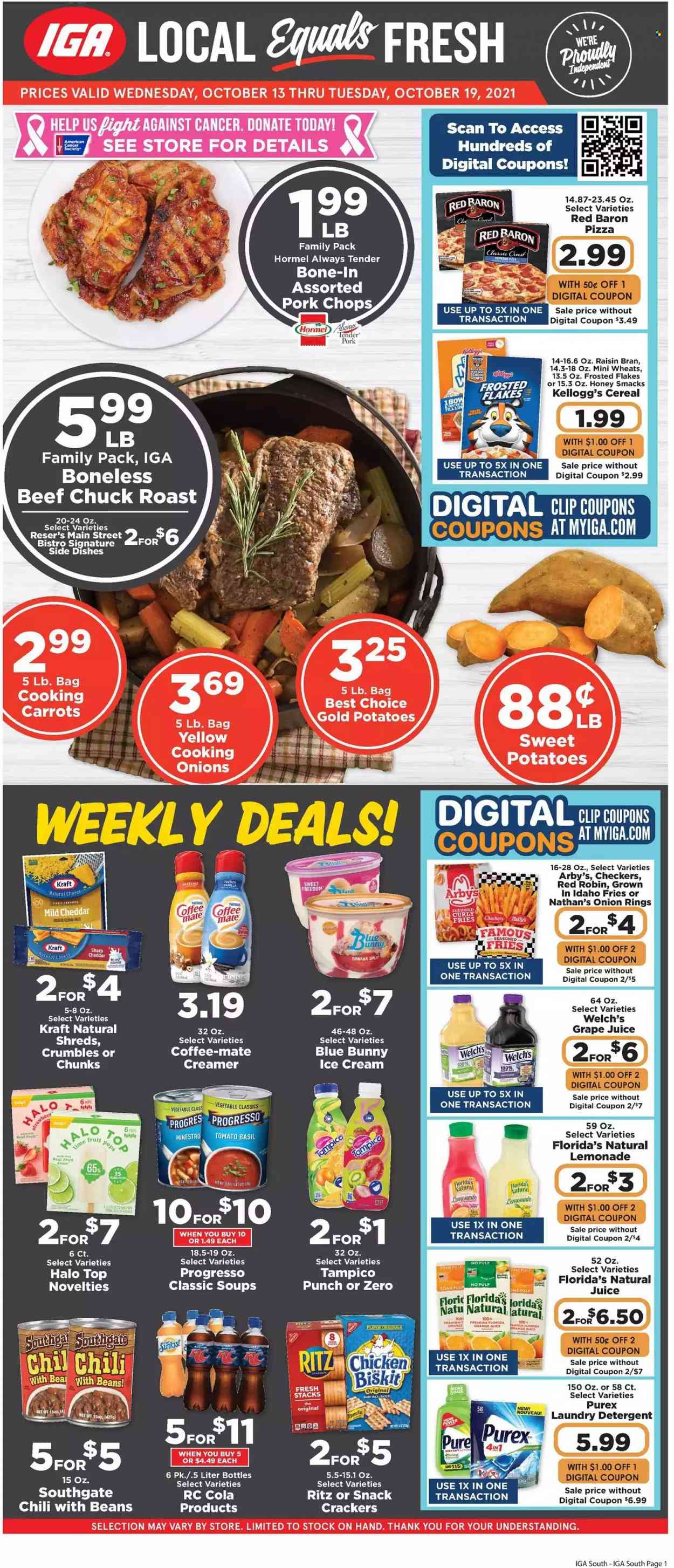 IGA ad - 10/13/2021 - 10/19/2021. Page 1