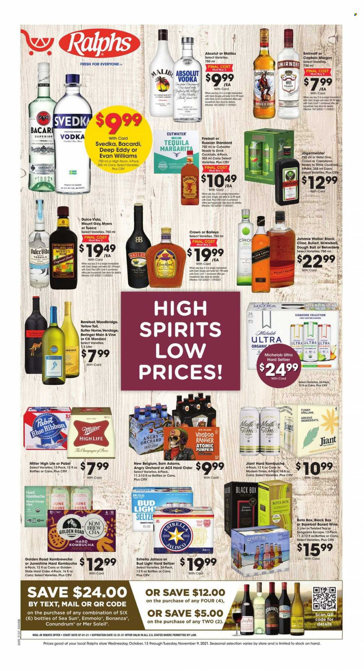 Ralphs ad - 10/13/2021 - 11/09/2021. Page 1