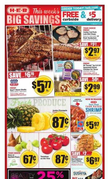 H-E-B Flyer - 10/13/2021 - 10/19/2021.