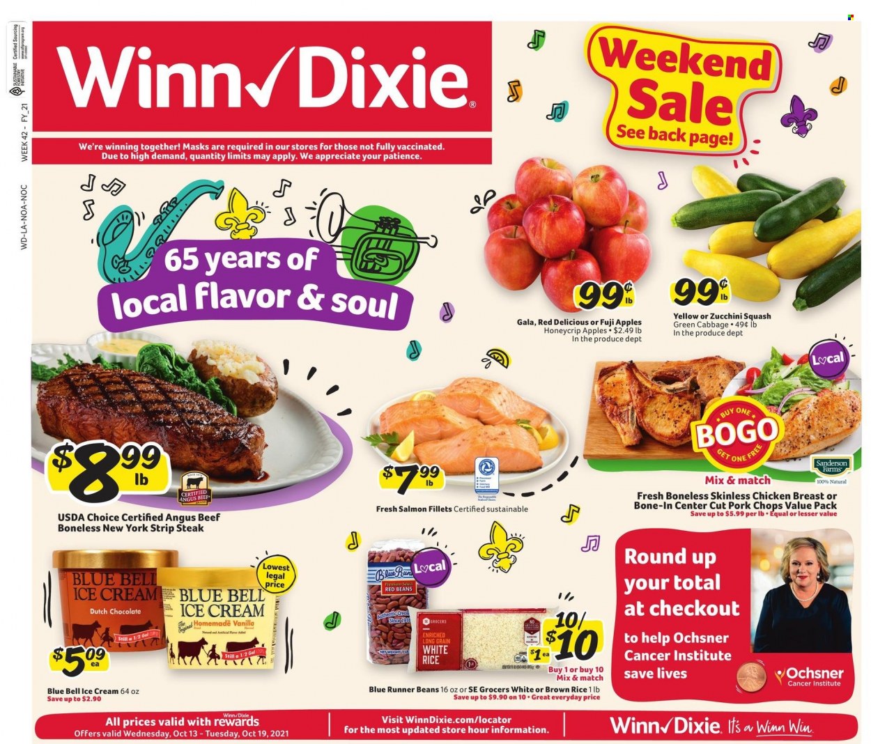 Winn Dixie ad - 10/13/2021 - 10/19/2021. Page 1
