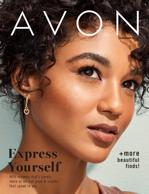 thumbnail - Avon Flyer - 10/12/2021 - 10/25/2021 - Sales products - Avon, makeup. Page 1.