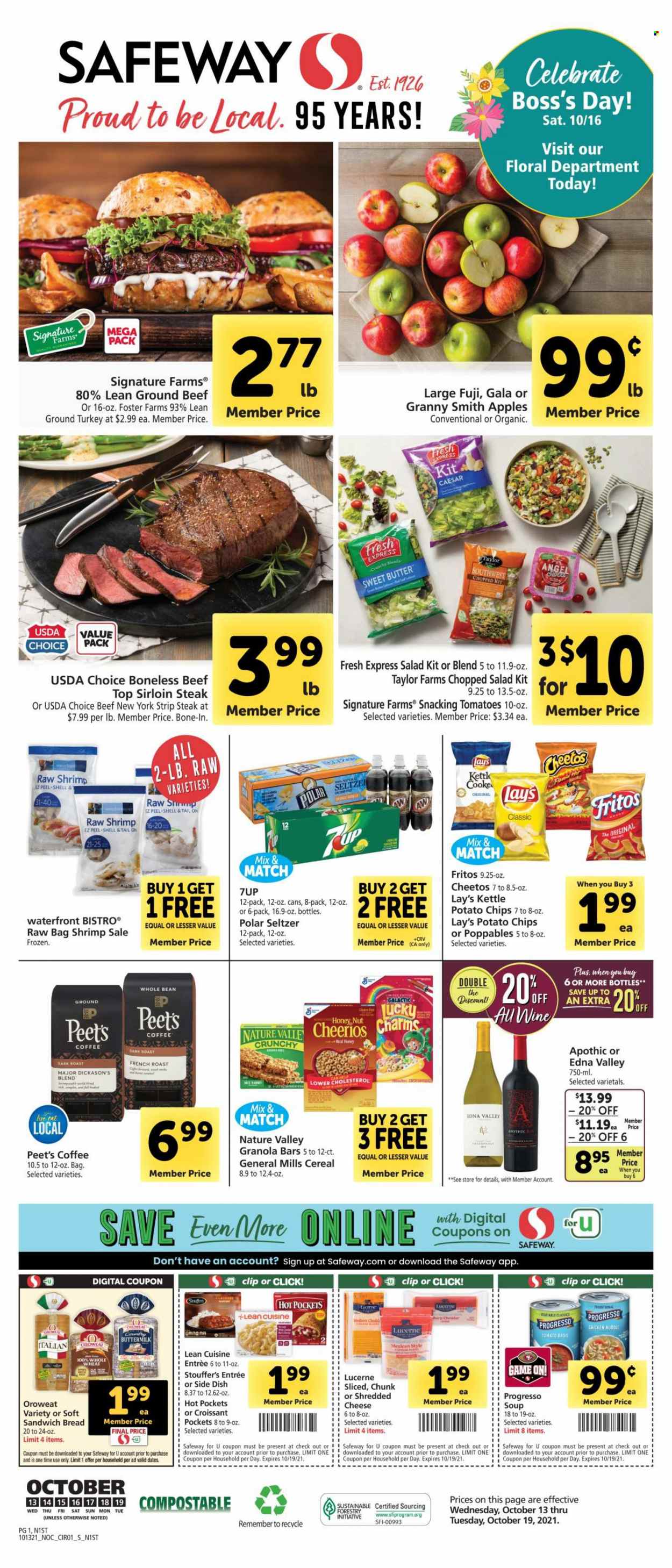 Safeway ad - 10/13/2021 - 10/19/2021. Page 1