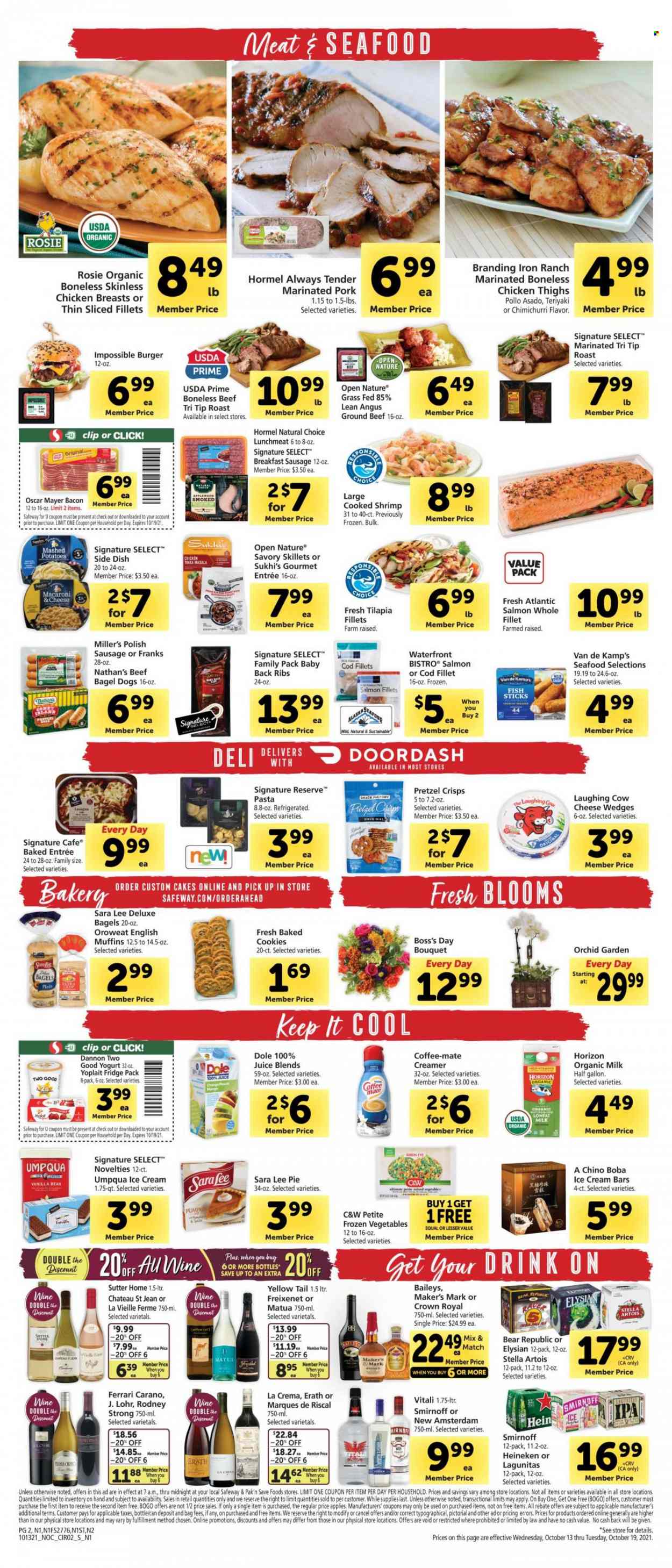 Safeway ad - 10/13/2021 - 10/19/2021. Page 2