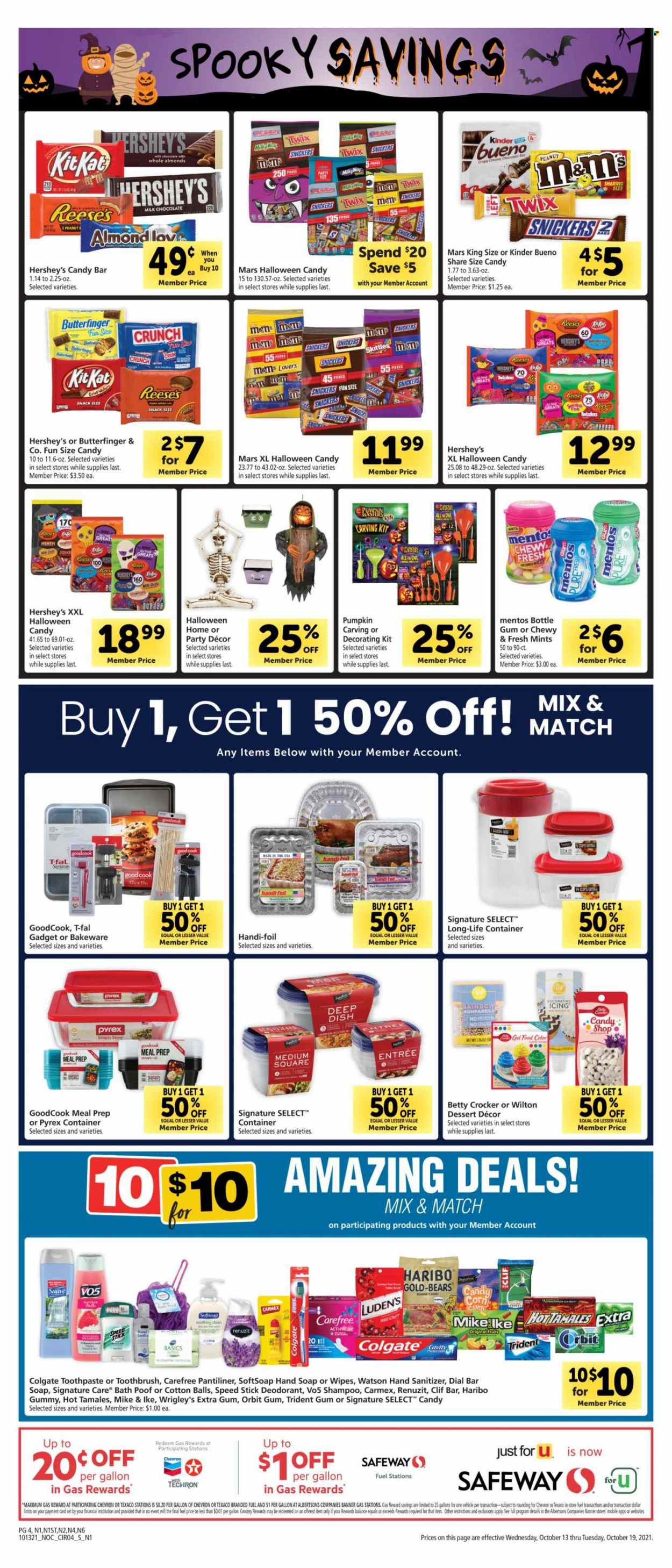 Safeway ad - 10/13/2021 - 10/19/2021. Page 4