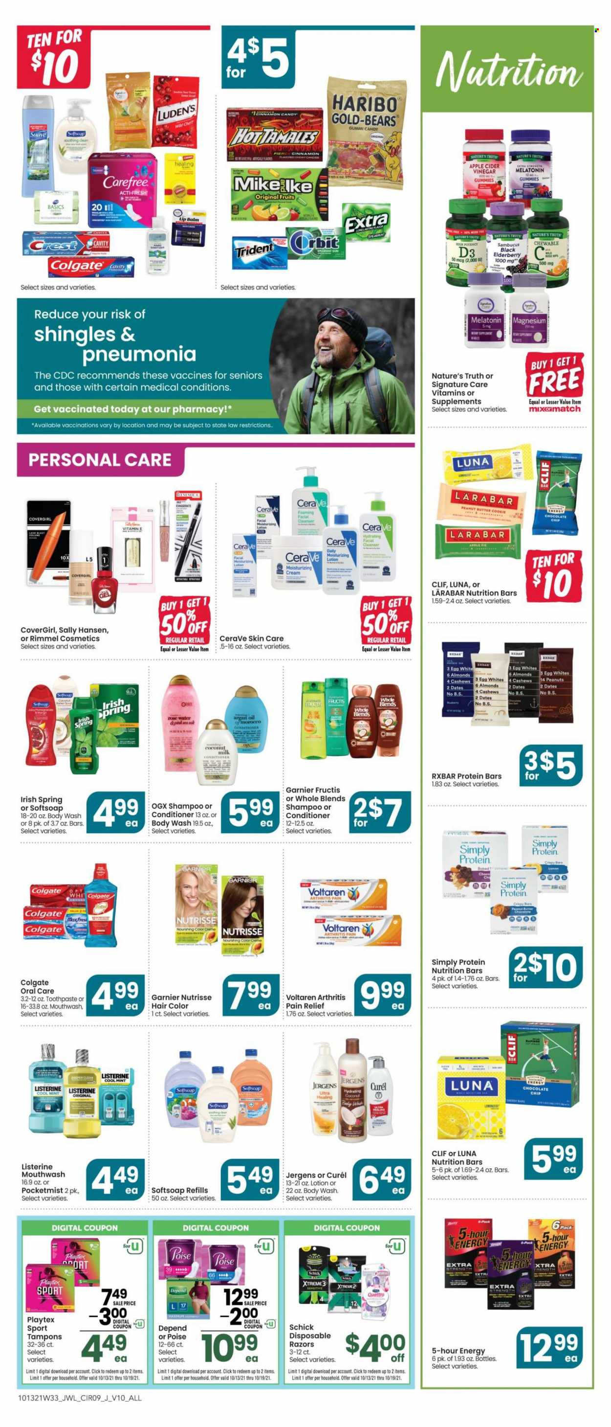 Jewel Osco ad - 10/13/2021 - 10/19/2021. Page 9