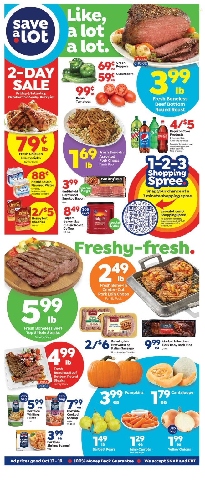 Save a Lot ad - 10/13/2021 - 10/19/2021. Page 1