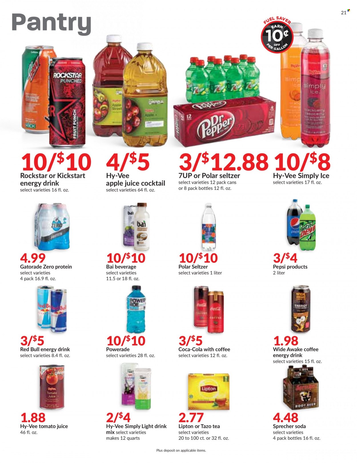 Hy-Vee ad - 10/13/2021 - 10/19/2021. Page 21