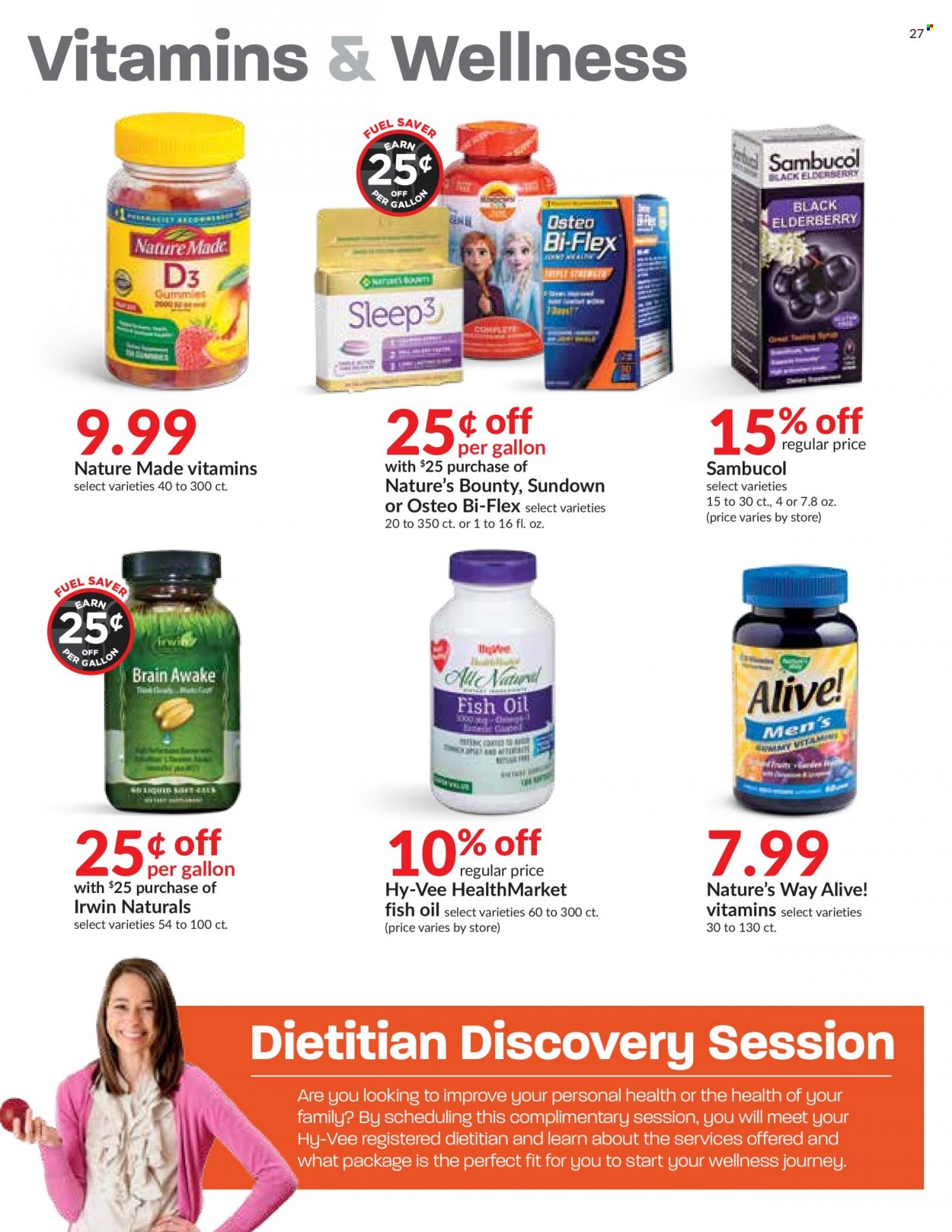Hy-Vee ad - 10/13/2021 - 10/19/2021. Page 27