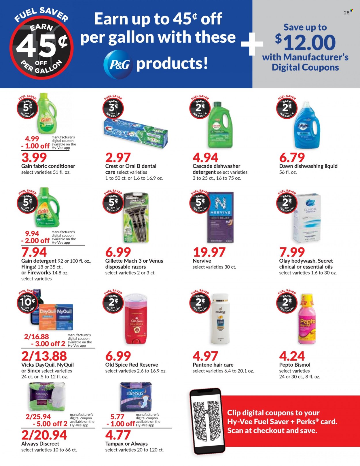 Hy-Vee ad - 10/13/2021 - 10/19/2021. Page 28