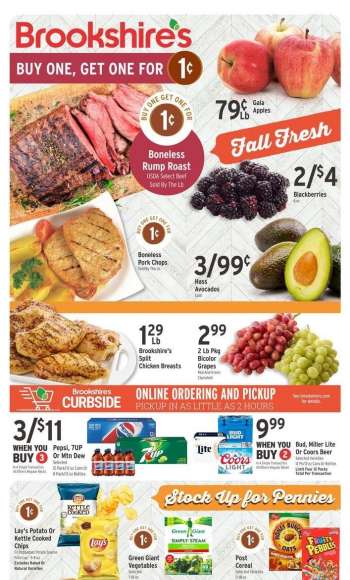 Brookshires Flyer - 10/13/2021 - 10/19/2021.