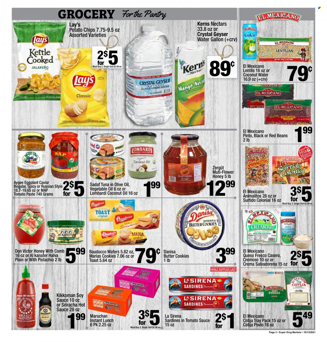 Super King Markets ad - 10/13/2021 - 10/19/2021. Page 3