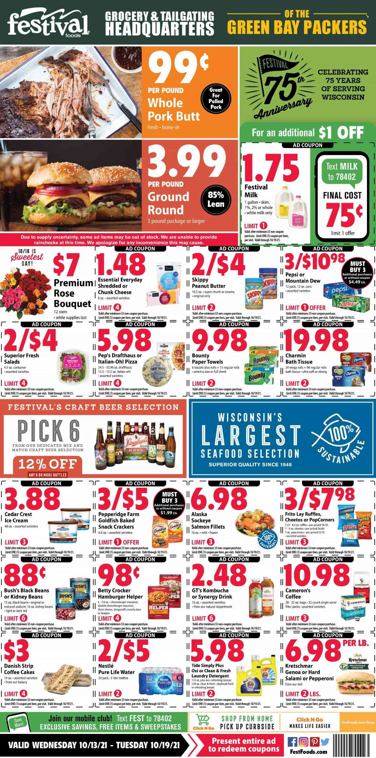 Festival Foods ad - 10/13/2021 - 10/19/2021. Page 1