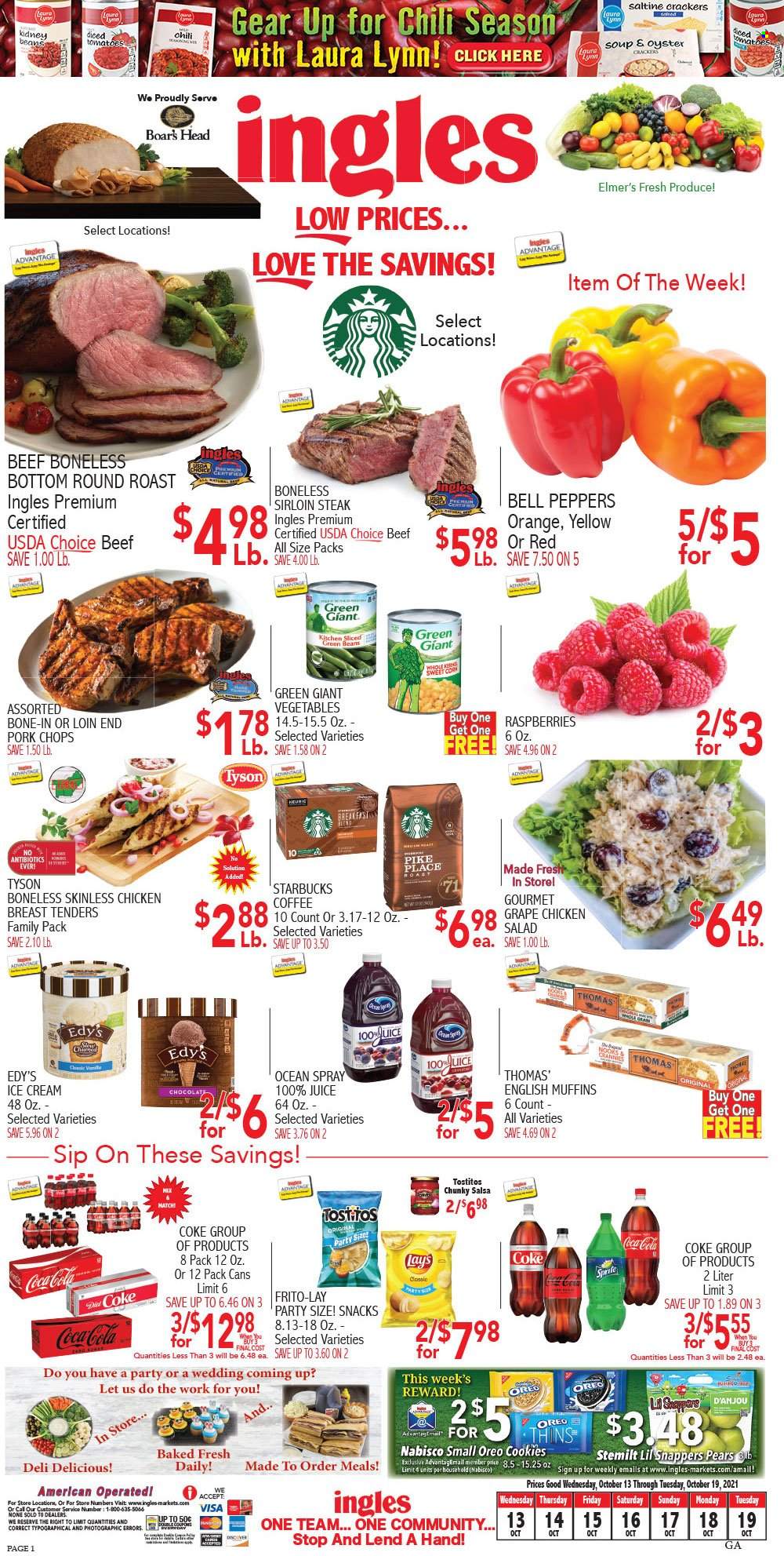 Ingles ad - 10/13/2021 - 10/19/2021. Page 1