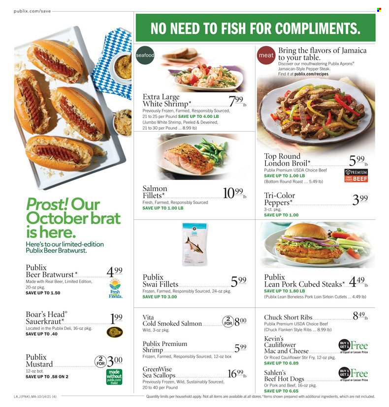 Publix ad - 10/14/2021 - 10/20/2021. Page 4