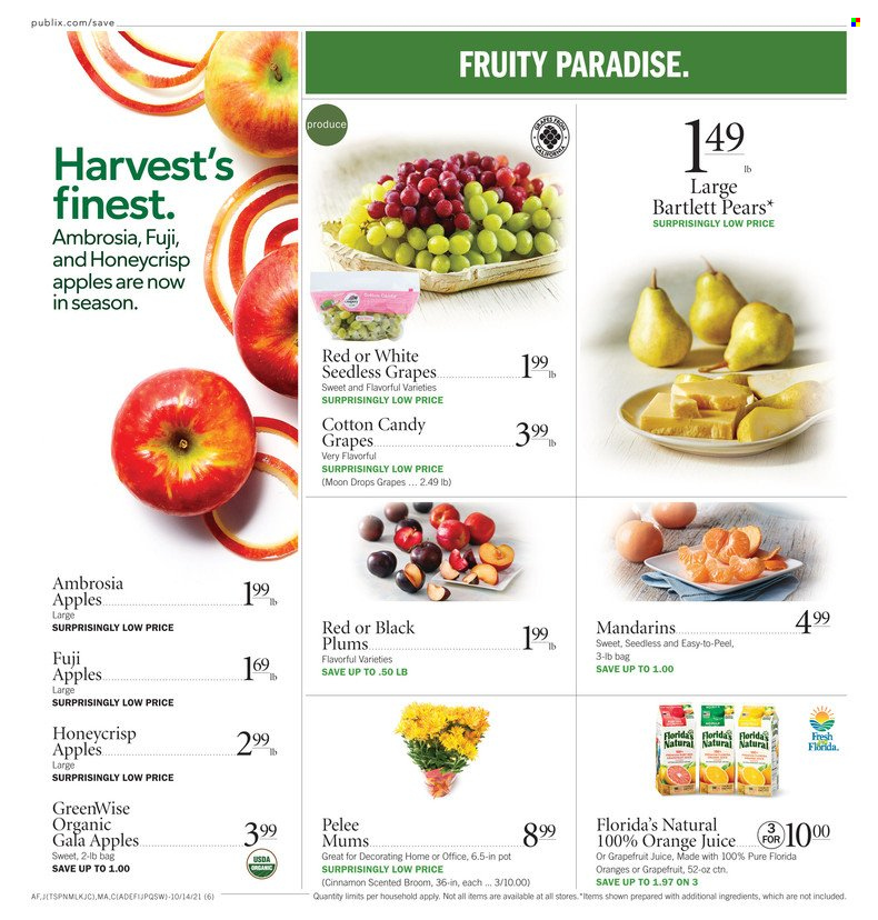 Publix ad - 10/14/2021 - 10/20/2021. Page 6