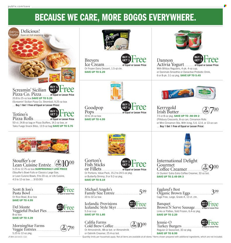 Publix ad - 10/14/2021 - 10/20/2021. Page 12