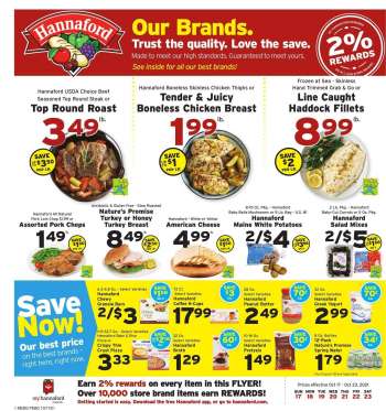 Hannaford Flyer - 10/17/2021 - 10/23/2021.