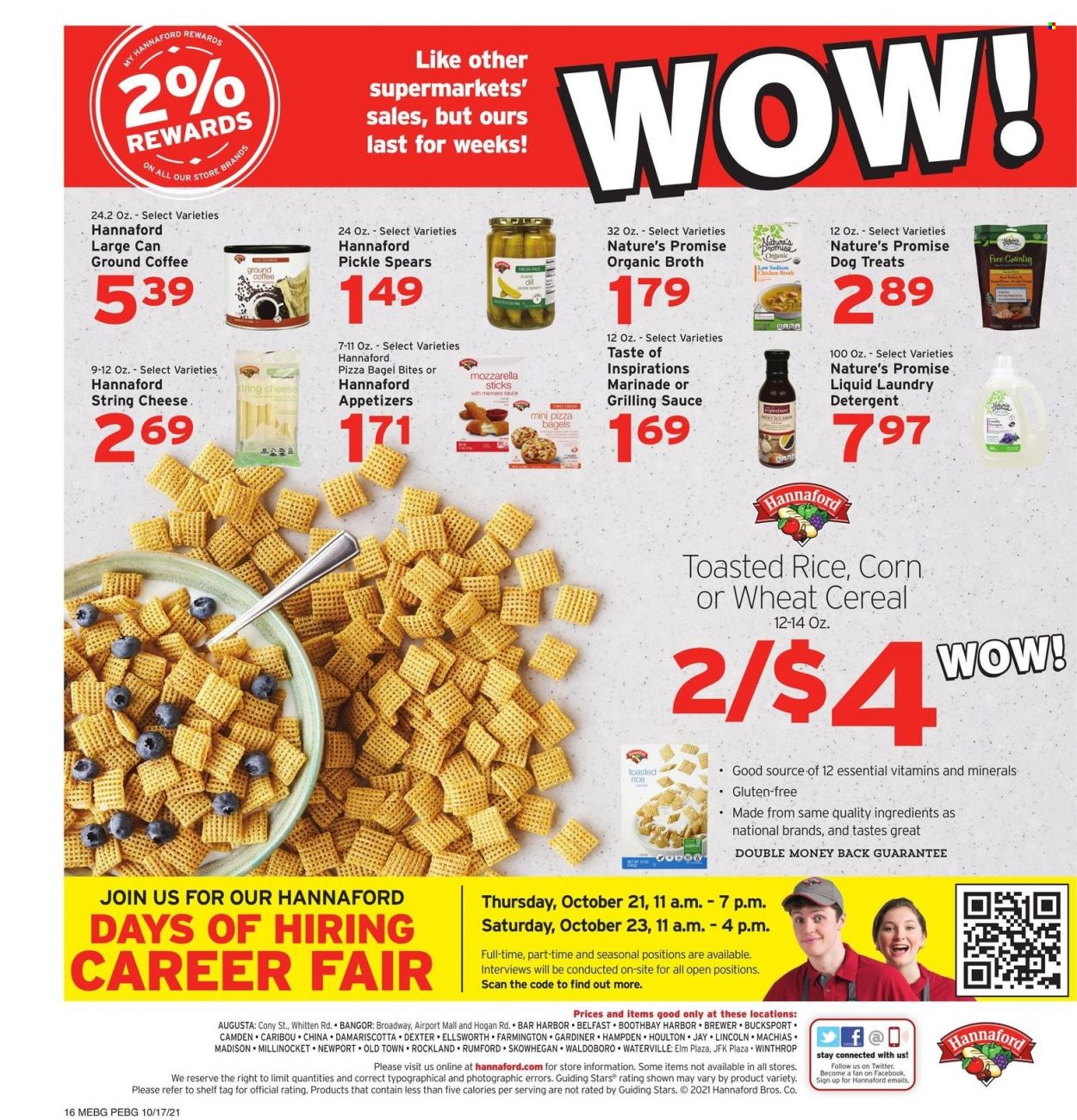 Hannaford ad - 10/17/2021 - 10/23/2021. Page 17