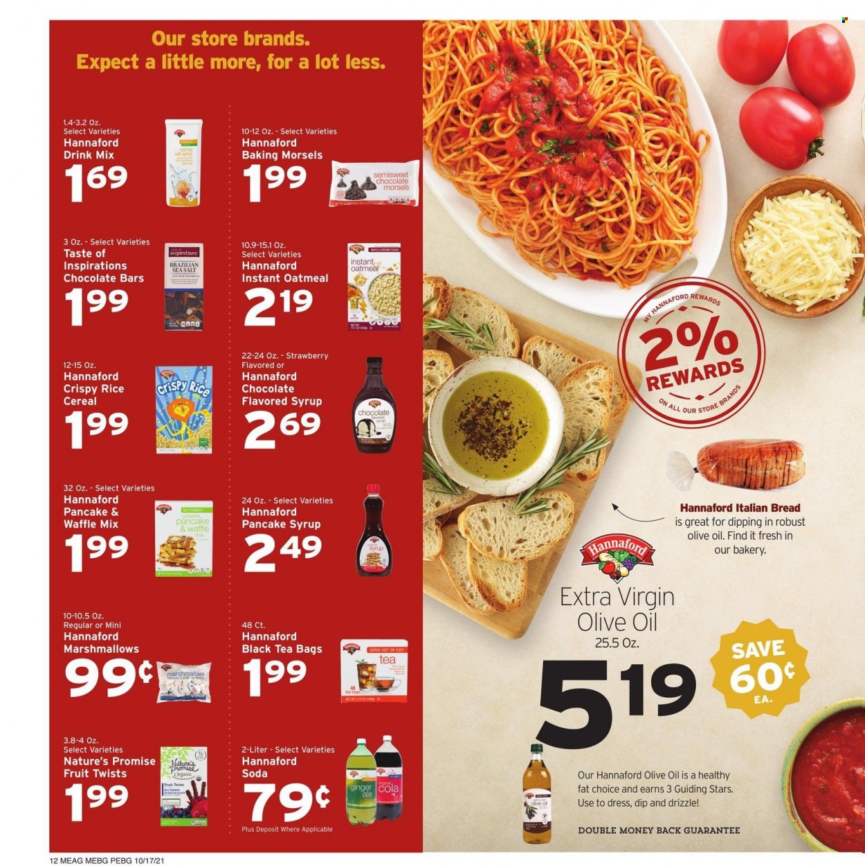 Hannaford ad - 10/17/2021 - 10/23/2021. Page 13