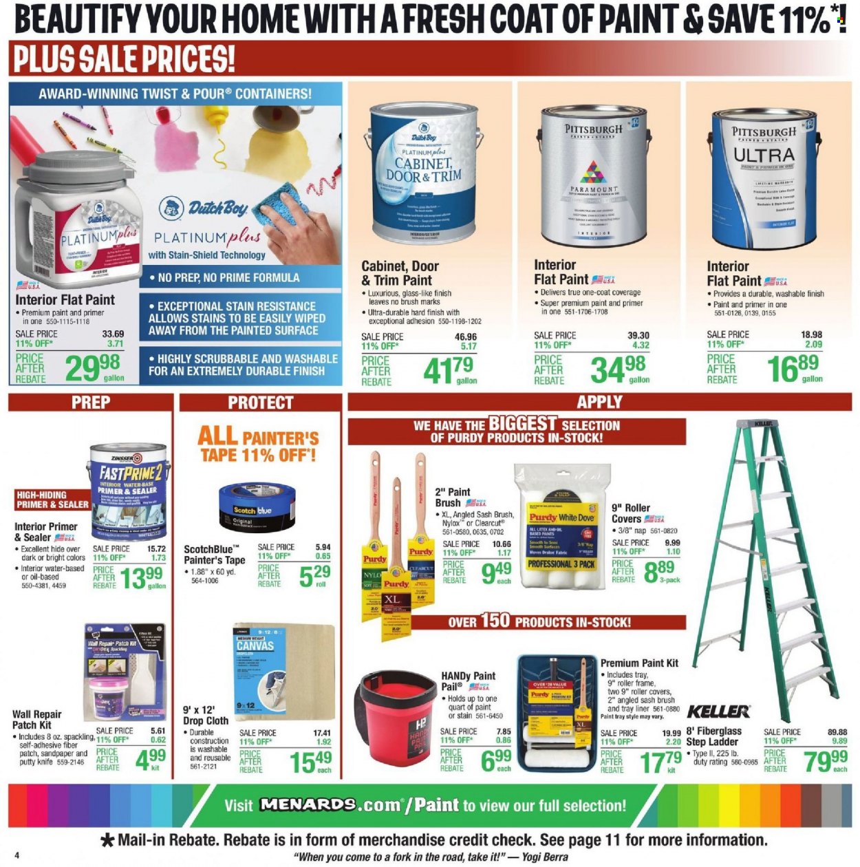 Menards ad - 10/14/2021 - 10/23/2021. Page 6