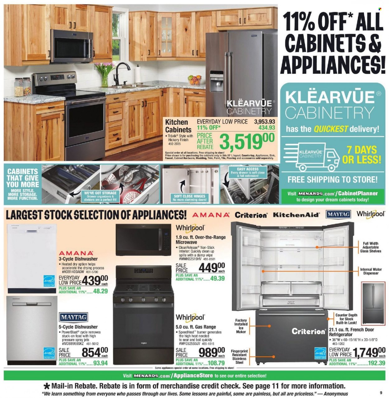 Menards ad - 10/14/2021 - 10/23/2021. Page 16