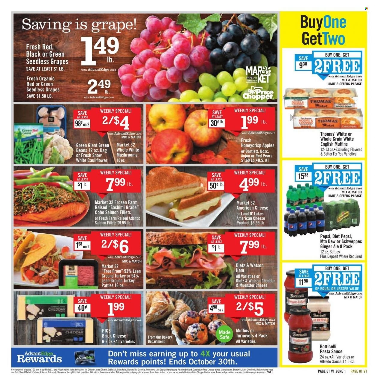 Price Chopper ad - 10/17/2021 - 10/23/2021. Page 1