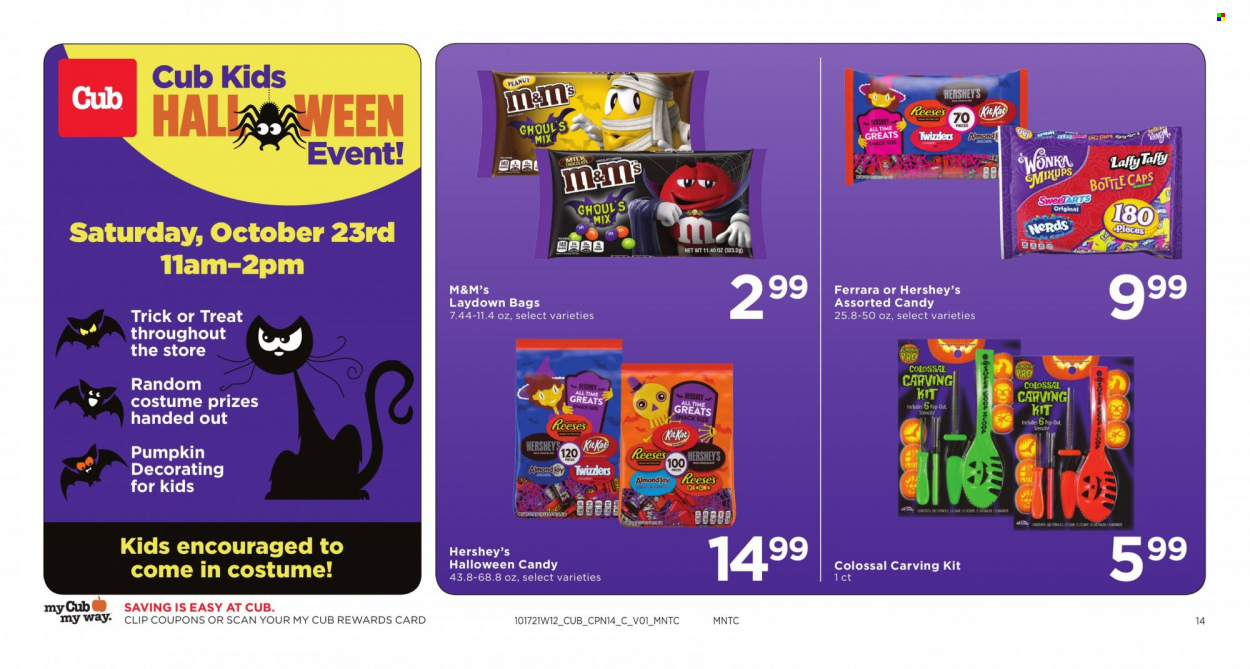 Cub Foods ad - 10/17/2021 - 10/30/2021. Page 14