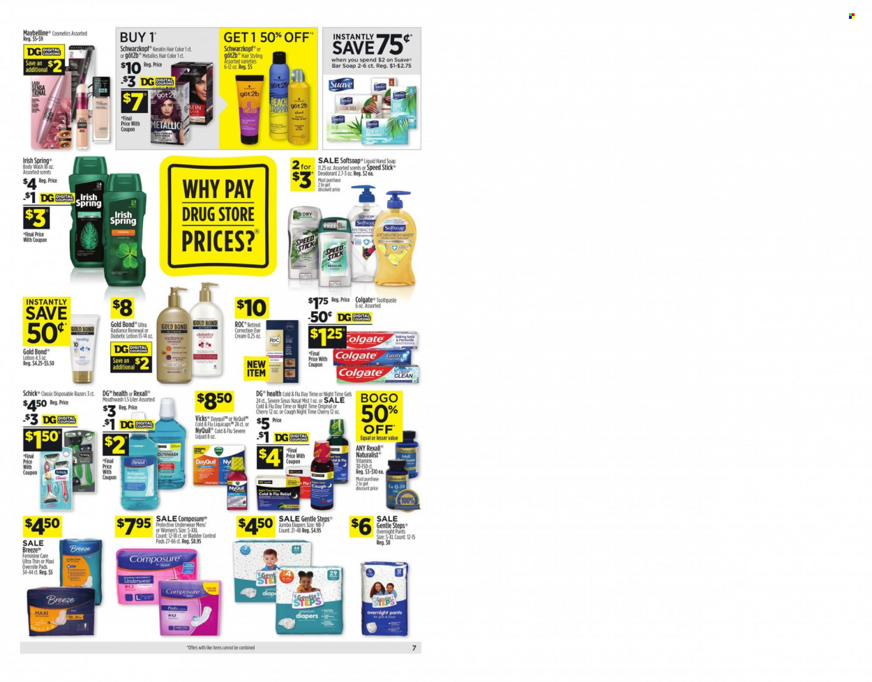 Dollar General ad - 10/17/2021 - 10/23/2021. Page 7