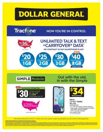 Dollar General Flyer - 10/17/2021 - 10/23/2021.