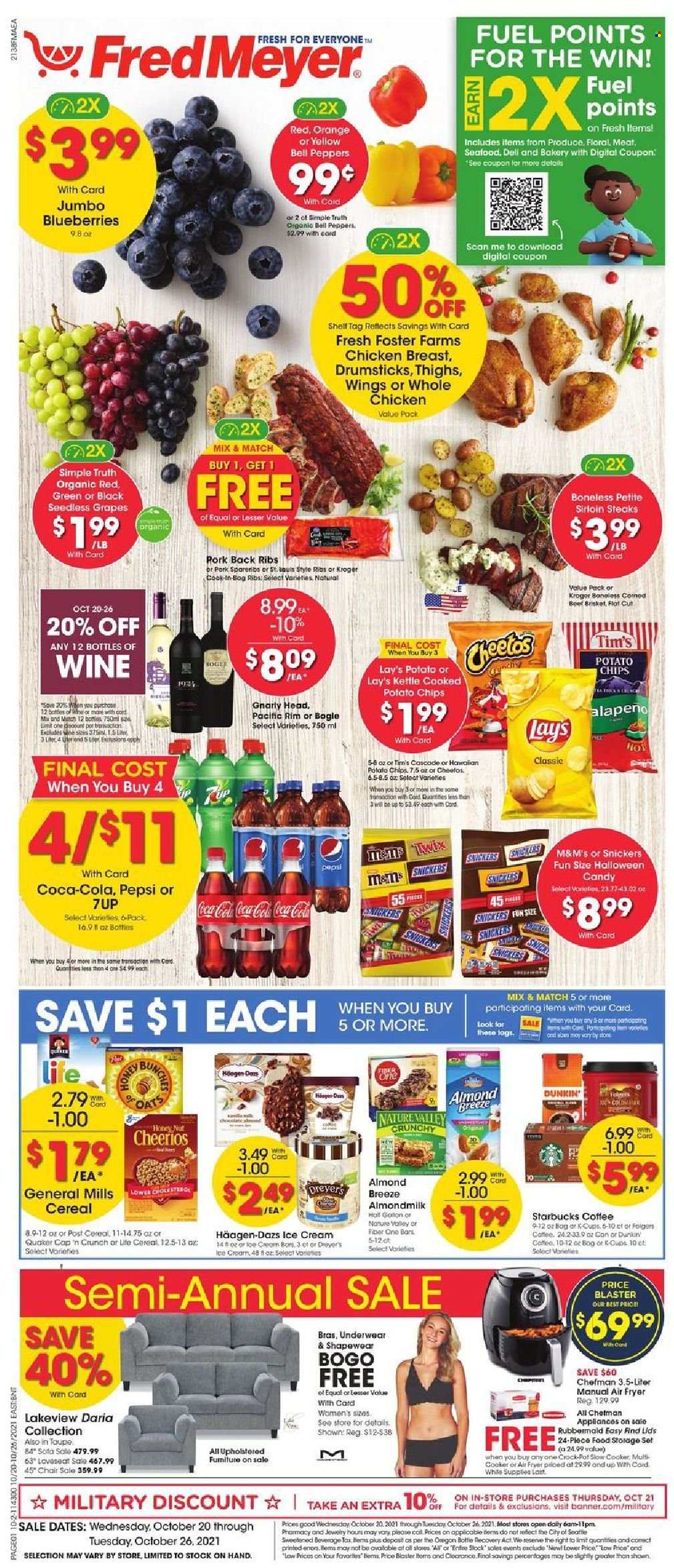 Fred Meyer ad - 10/20/2021 - 10/26/2021. Page 1