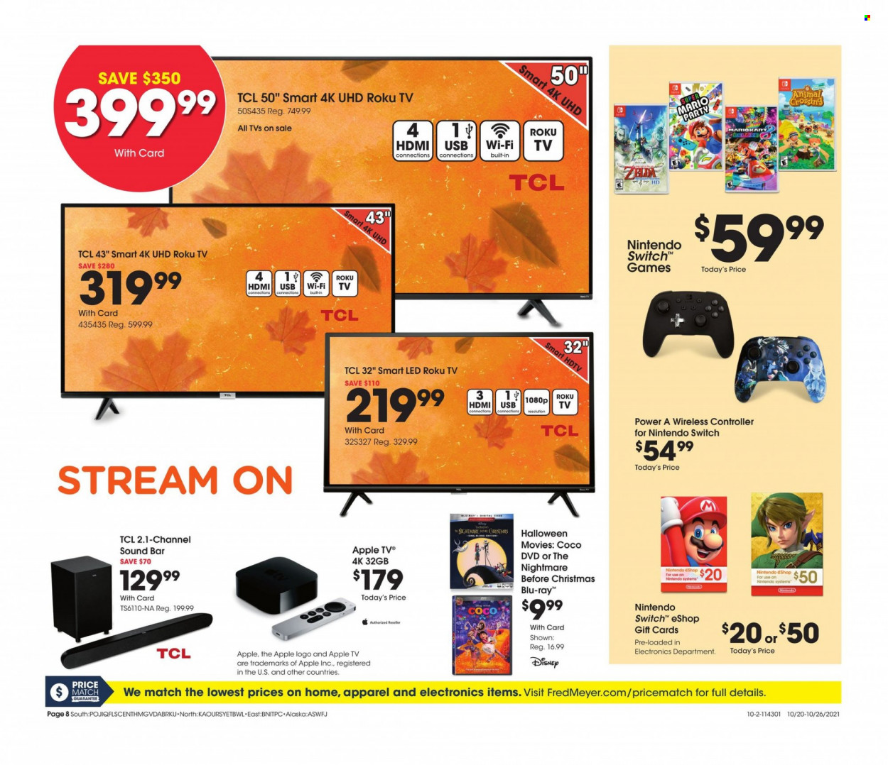 Fred Meyer ad - 10/20/2021 - 10/26/2021. Page 8