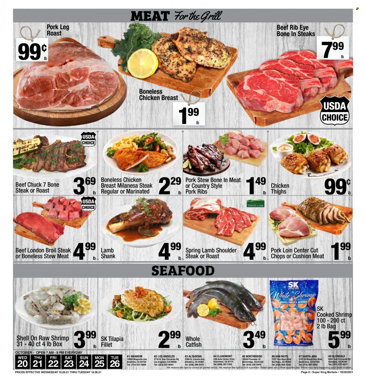 Super King Markets ad - 10/20/2021 - 10/26/2021. Page 8