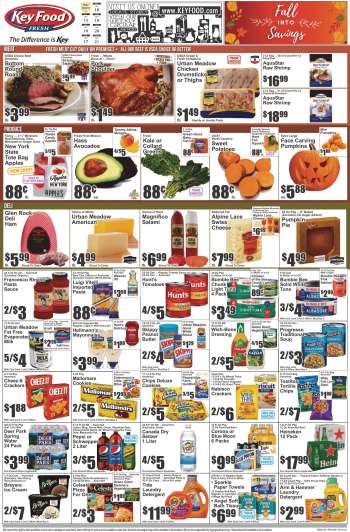 Key Food Flyer - 10/15/2021 - 10/21/2021.