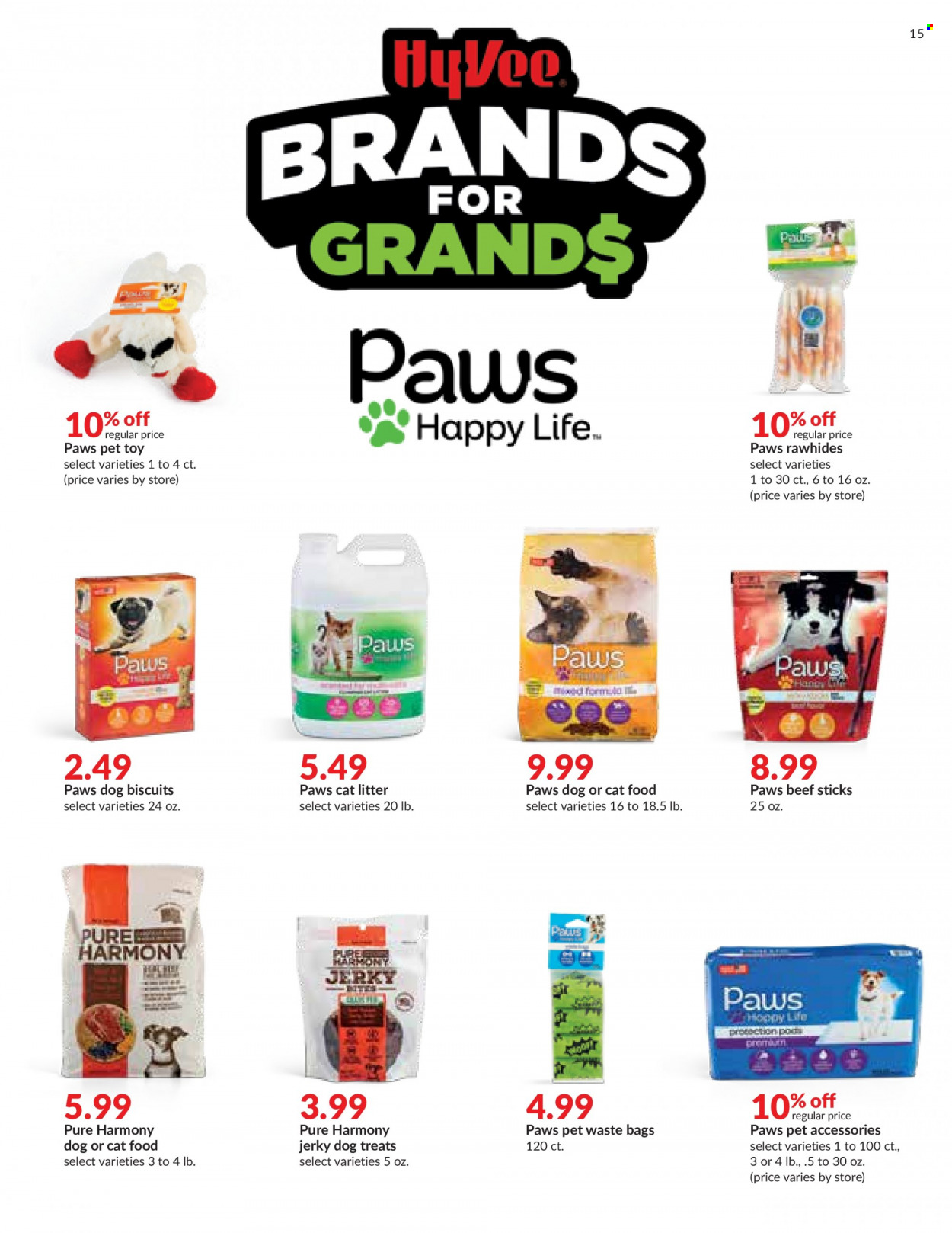 Hy-Vee ad - 10/20/2021 - 10/26/2021. Page 15