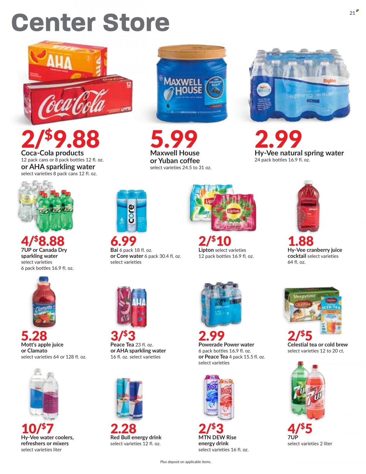 Hy-Vee ad - 10/20/2021 - 10/26/2021. Page 21