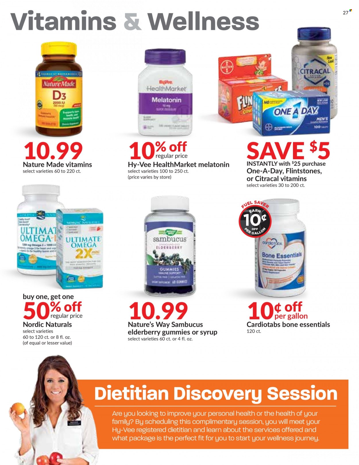 Hy-Vee ad - 10/20/2021 - 10/26/2021. Page 27