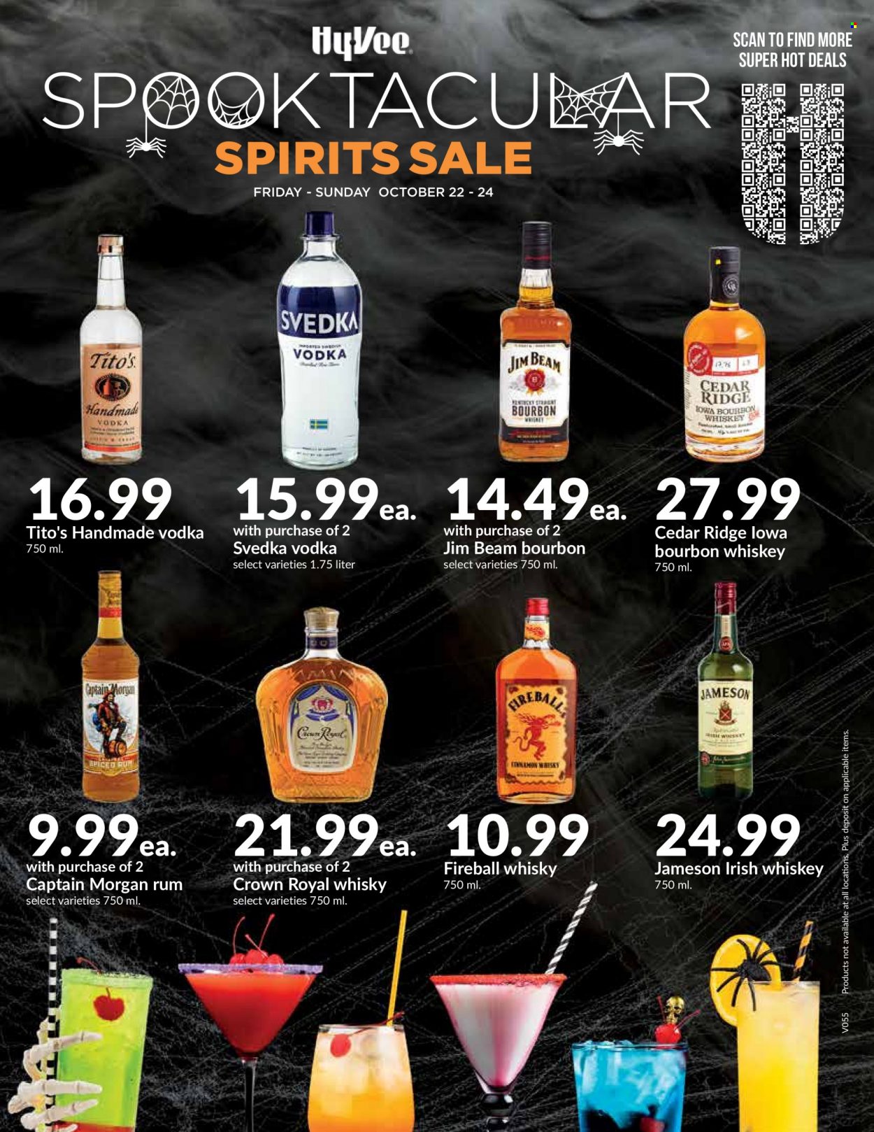 Hy-Vee ad - 10/22/2021 - 10/24/2021. Page 1