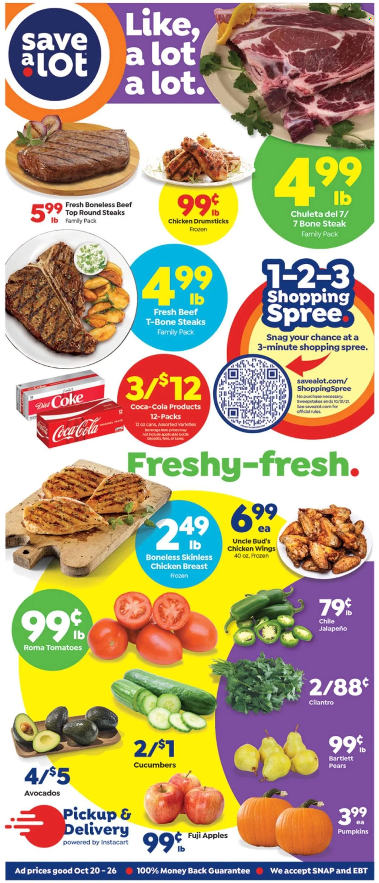 Save a Lot ad - 10/20/2021 - 10/26/2021. Page 1