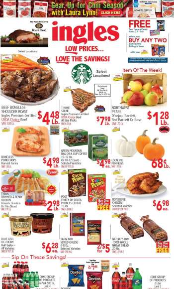 Ingles Flyer - 10/20/2021 - 10/26/2021.