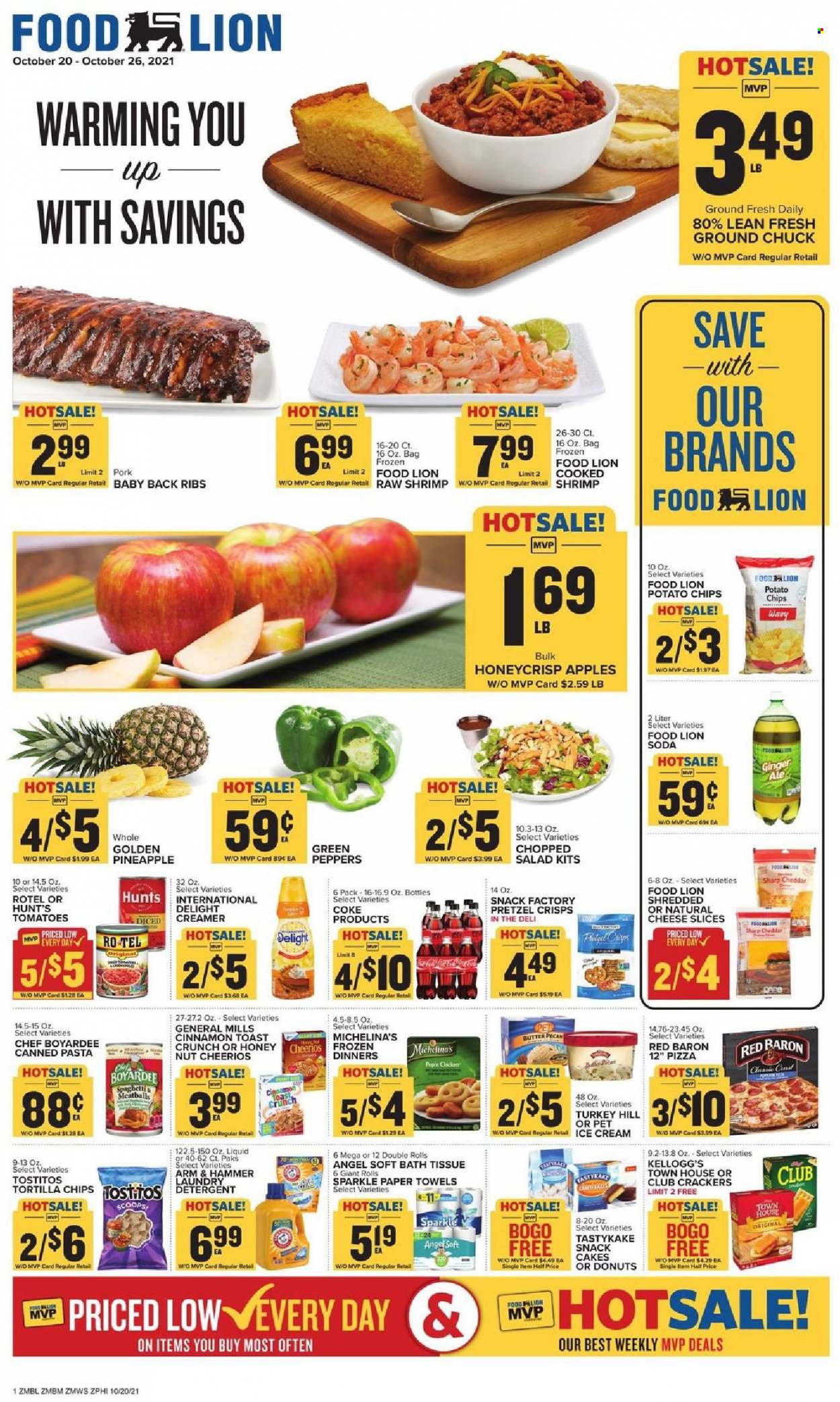 Food Lion ad - 10/20/2021 - 10/26/2021. Page 1
