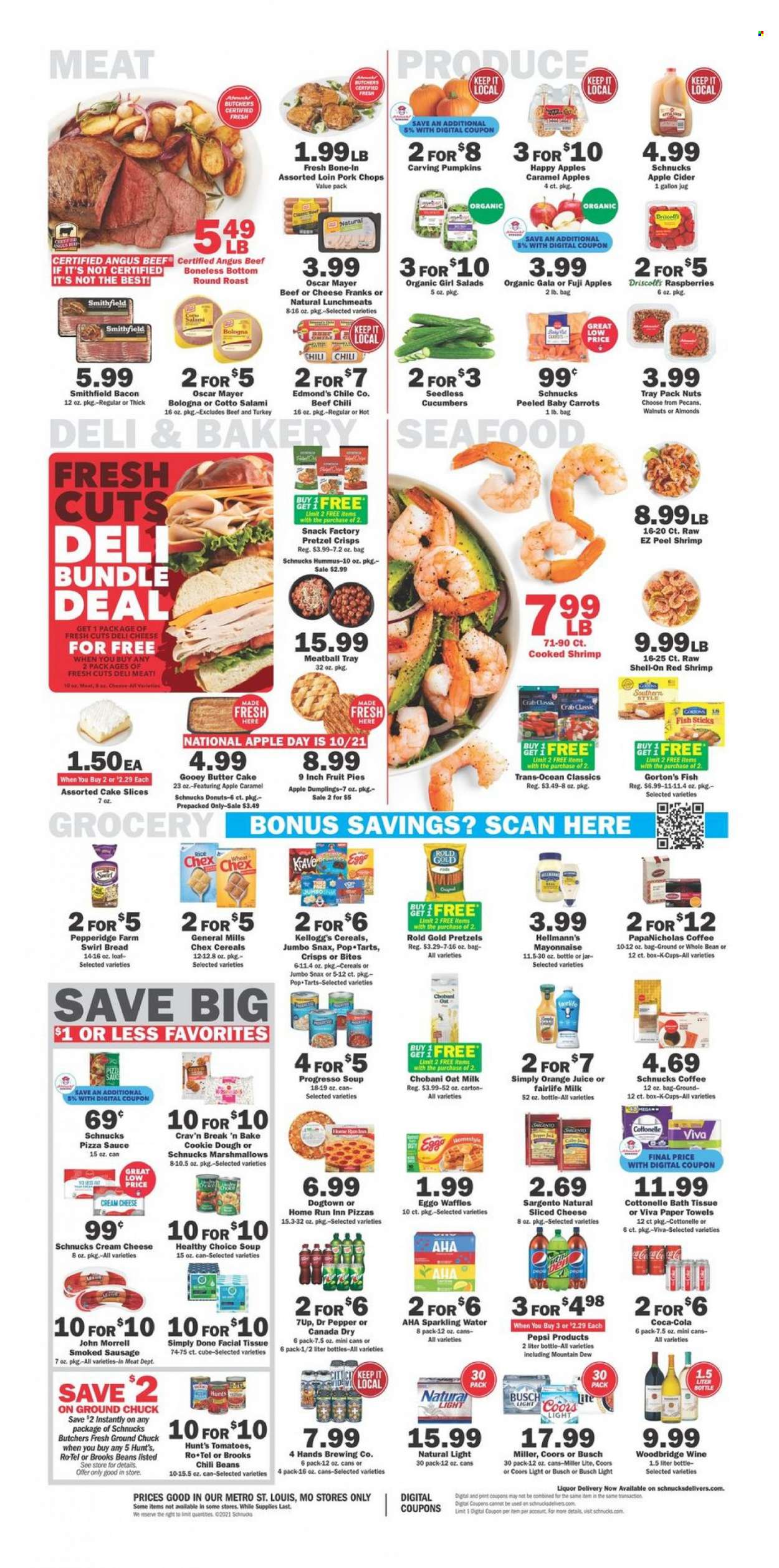Schnucks ad - 10/20/2021 - 10/26/2021. Page 2