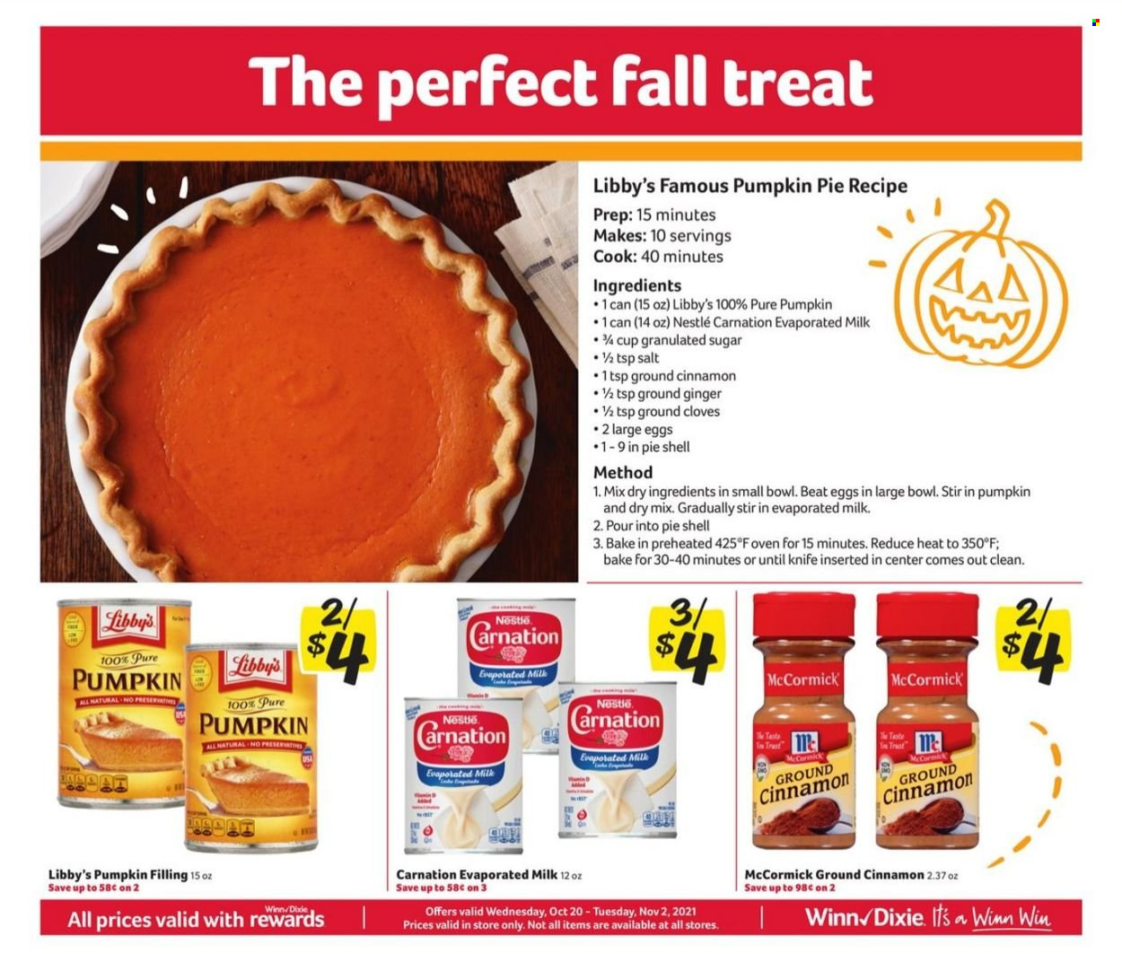 Winn Dixie ad - 10/20/2021 - 11/02/2021. Page 8
