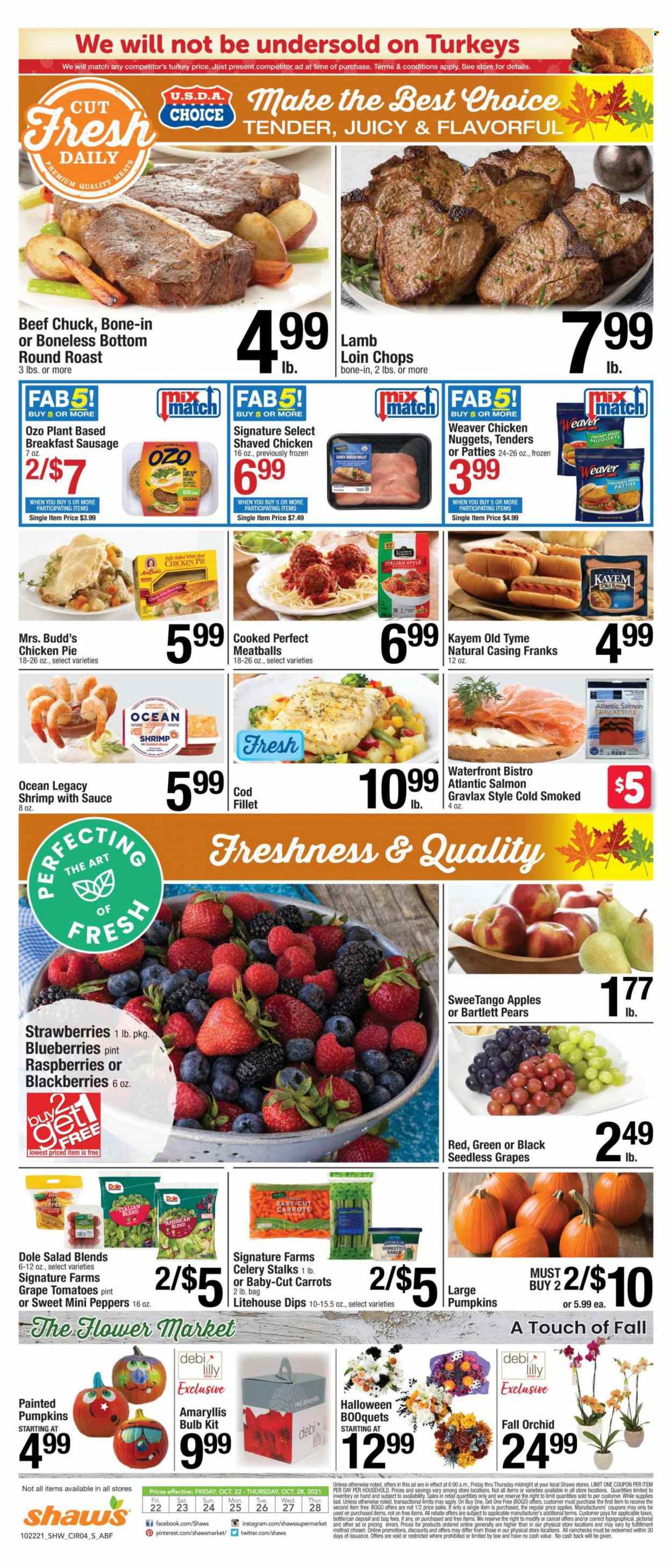 Shaw’s ad - 10/22/2021 - 10/28/2021. Page 4