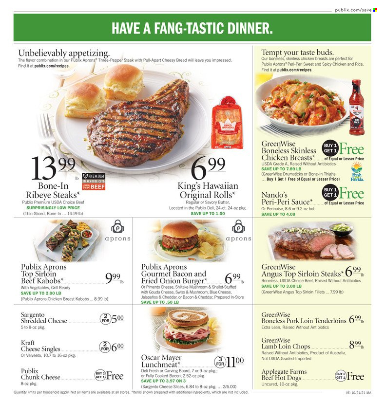 Publix ad - 10/21/2021 - 10/27/2021. Page 5